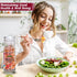 Pink Salt + Chipotle Small Glass Grinder - 0.22 lbs. | Himalayan Chef
